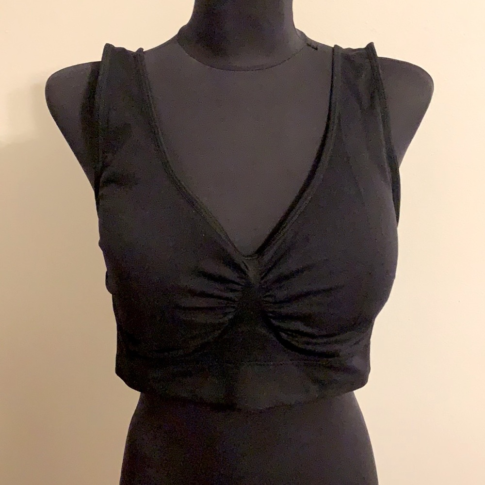 Black Yoga Bra